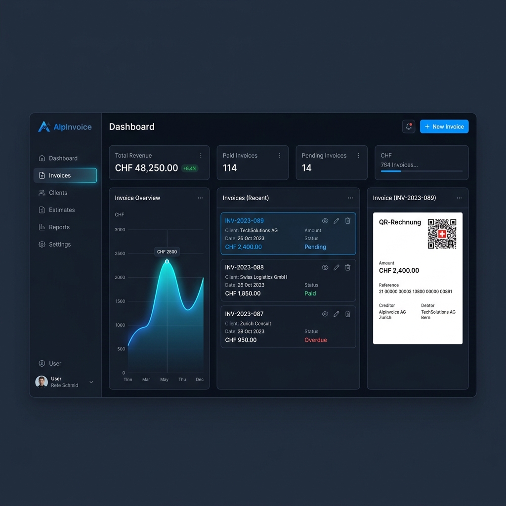 AlpInvoice SaaS Application